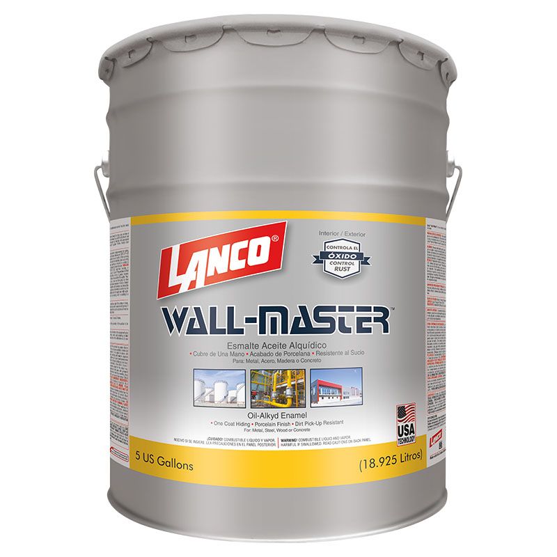 PINTURA WALL MASTER ESMALTE ACCENT CUBETA LANCO WS-715-2