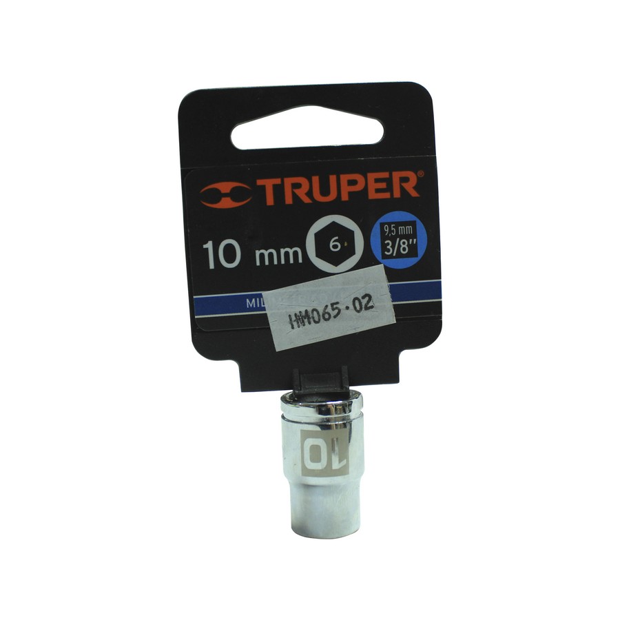 CUBO ACERO 3/8 X 10MM TRUPER 13674