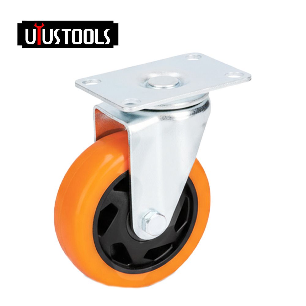 RUEDA NARANJA INDUST. GIRAT. SIN FRENO 3 RUCN003