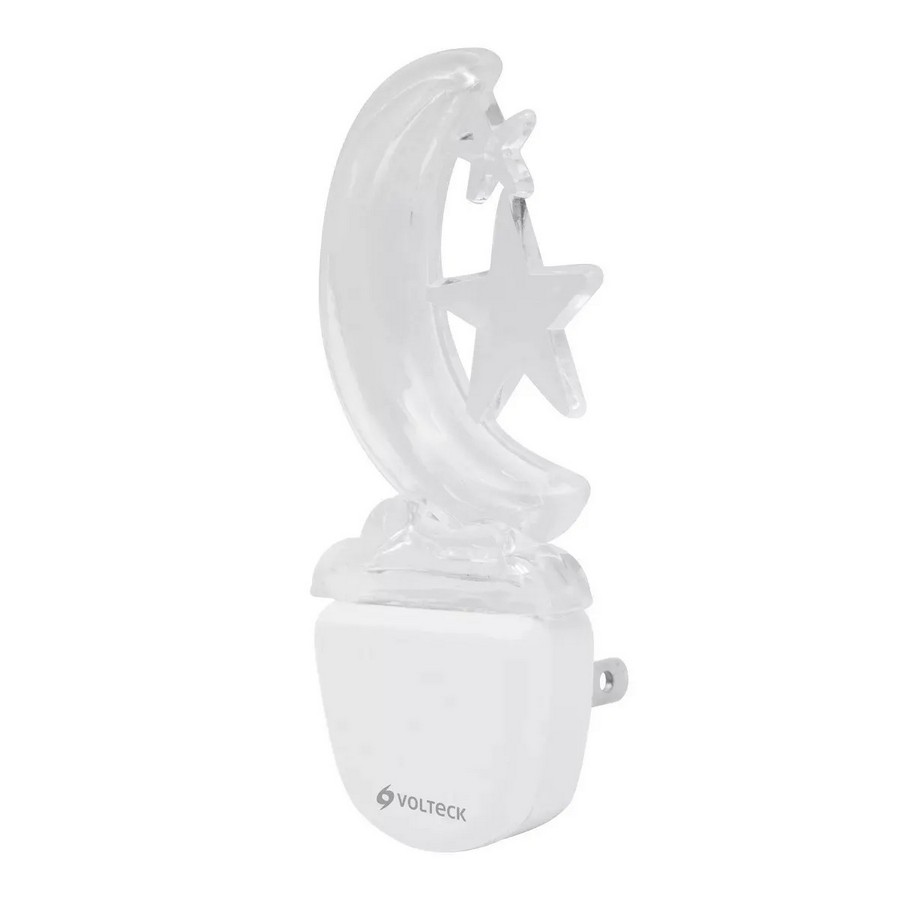 LUZ DE NOCHE LED TIPO LUNA 120V-0.4WATTS TRUPER/VOLTECK  46152