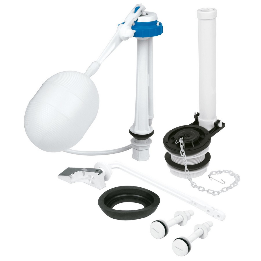 REPUESTOS PARA TANQUE INODORO 6 PZAS. TRUPER/FOSET 49342