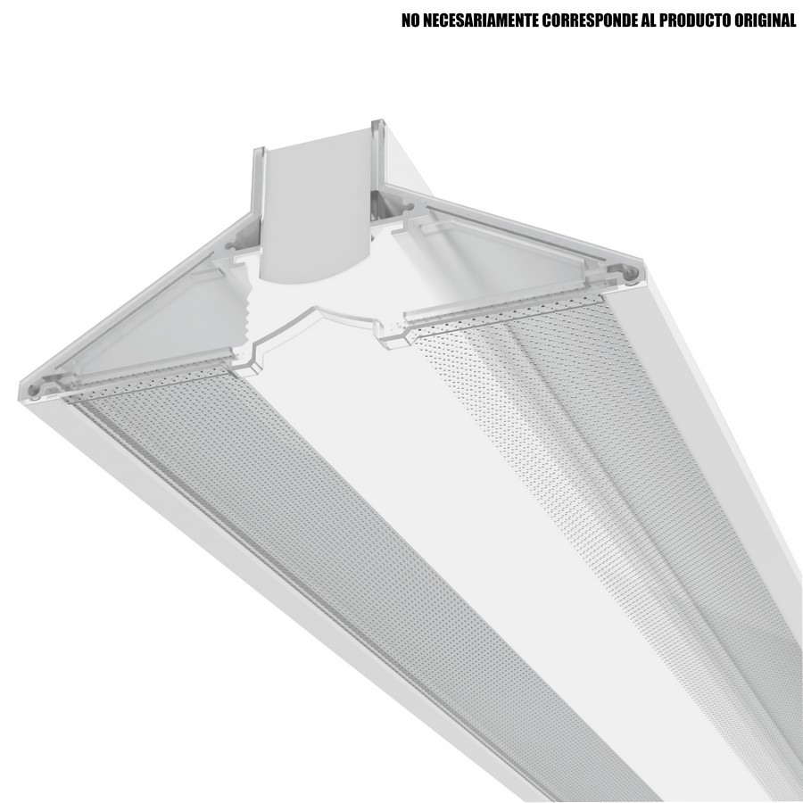 LUMINARIA SELLADA CONTRA POLVO Y HUMEDAD 2X18W SIN TUBO IP65 SYLVANIA P28068