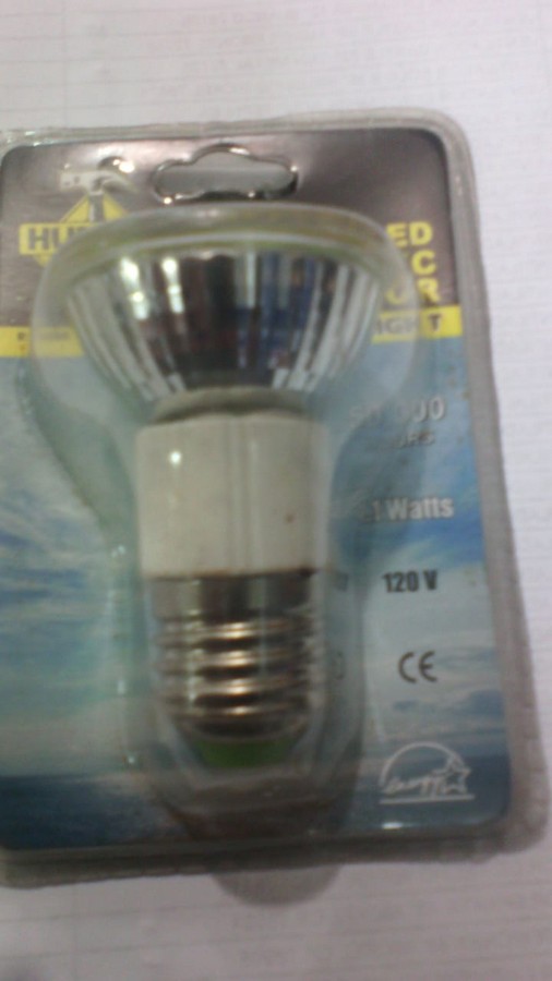 BOMBILLO LED T/HALOGENO HUNTER 1.1W -LUZ BLANCA EL-1506