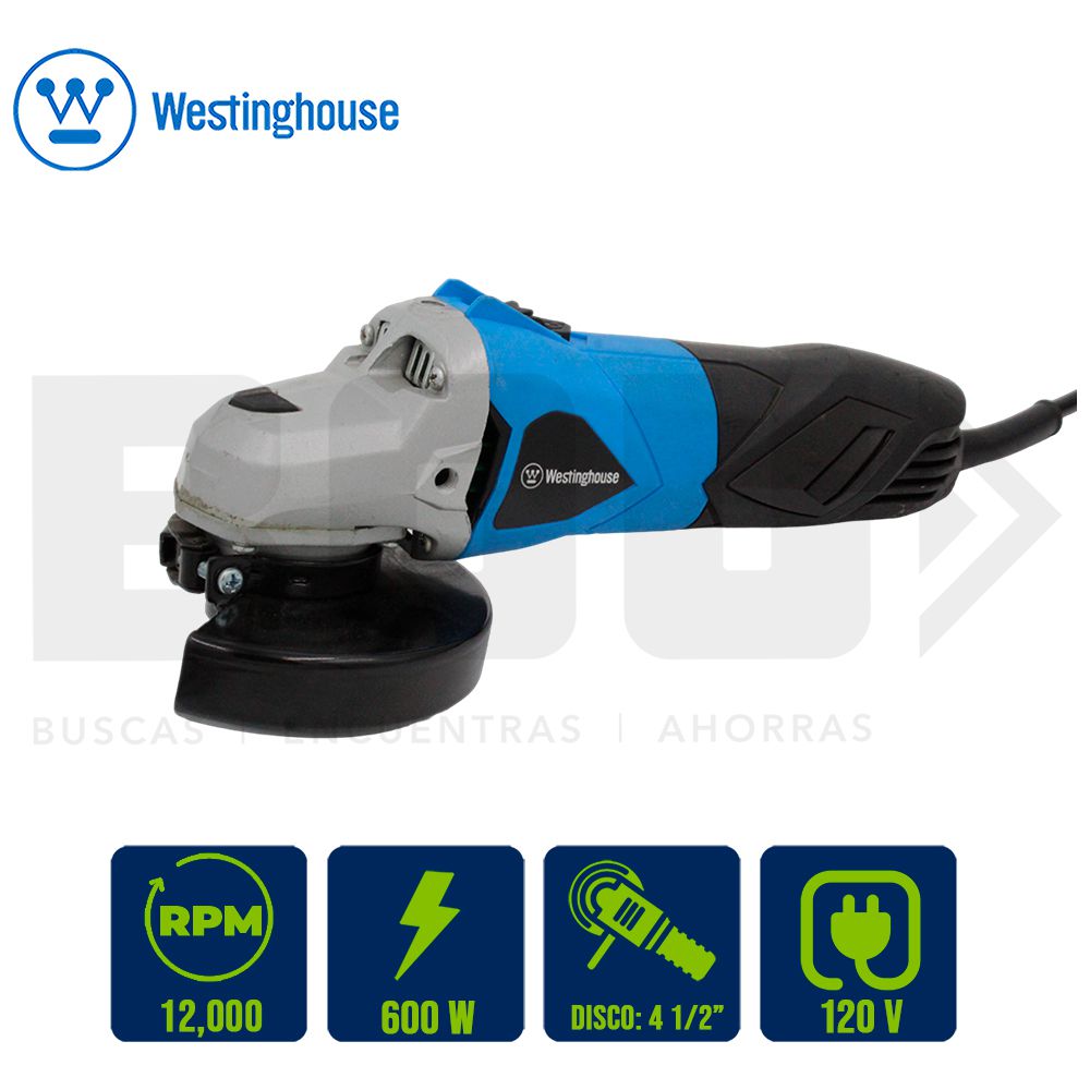 PULIDORA ANGULAR WH 4 1/2 PULG 600W PT50350/PT50360