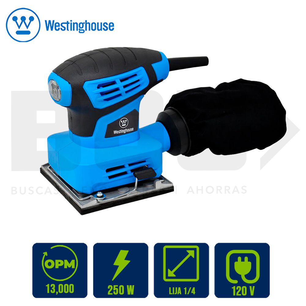 LIJADORA ELECTRICA WH 104X112MM 250W PT10796