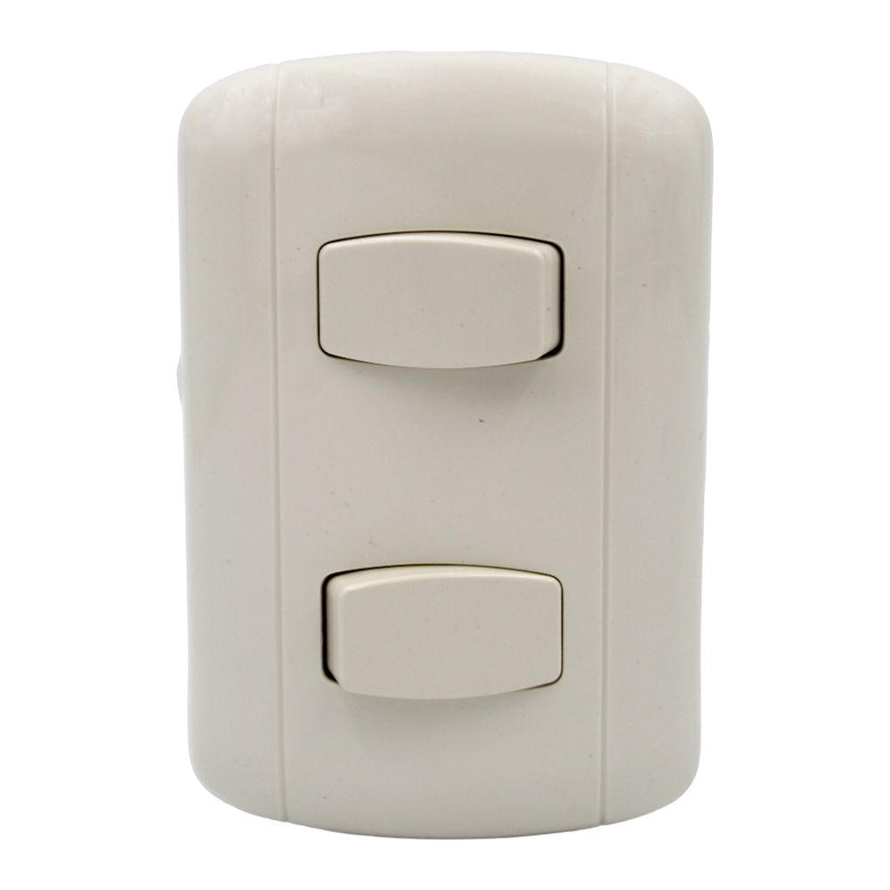 SWITCH DOBLE SENCILLO INTEGRADO JF CJ1201