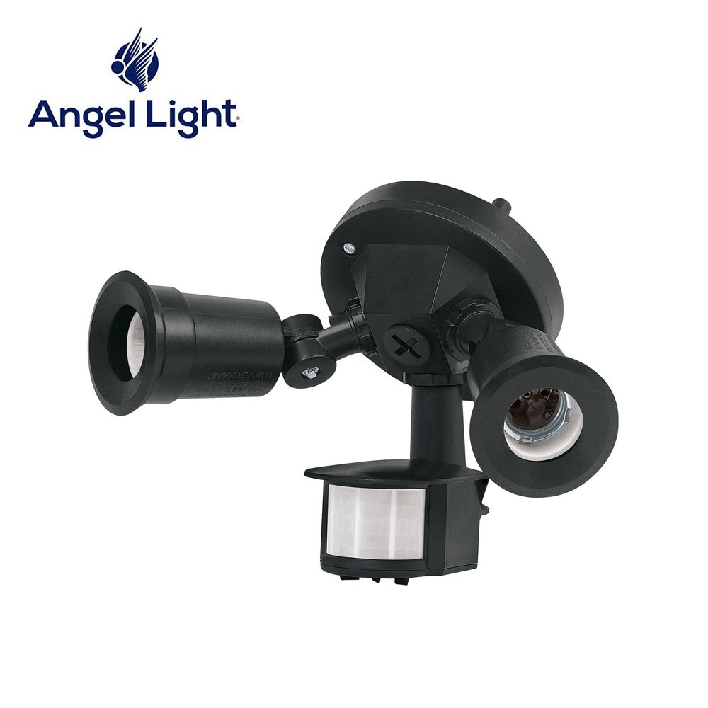 LAMPARA LED SENSOR MOV. 300W 2 FOCOS AL-FL052-B