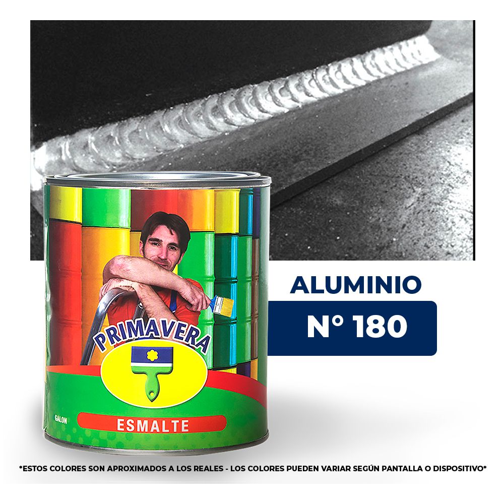 ACEITE PRIMAVERA ALUMINIO Nº 180 GALON (NC)