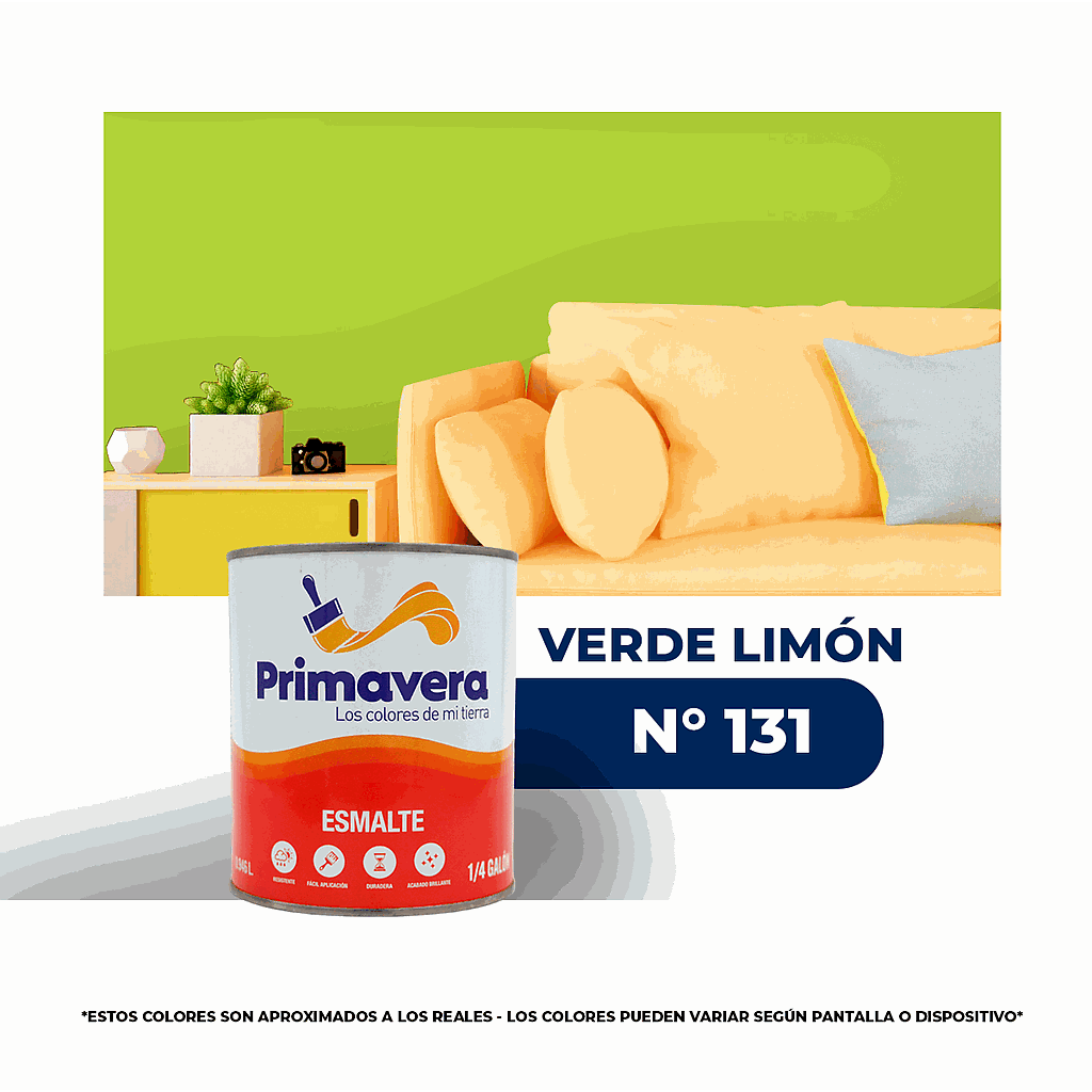 ACEITE PRIMAVERA VERDE LIMON Nº 131 1/4 g (NC)