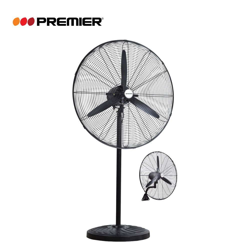 VENTILADOR INDUSTRIAL PEDESTAL/PARED 2EN1 20 PULG AB-94712IN1(B)