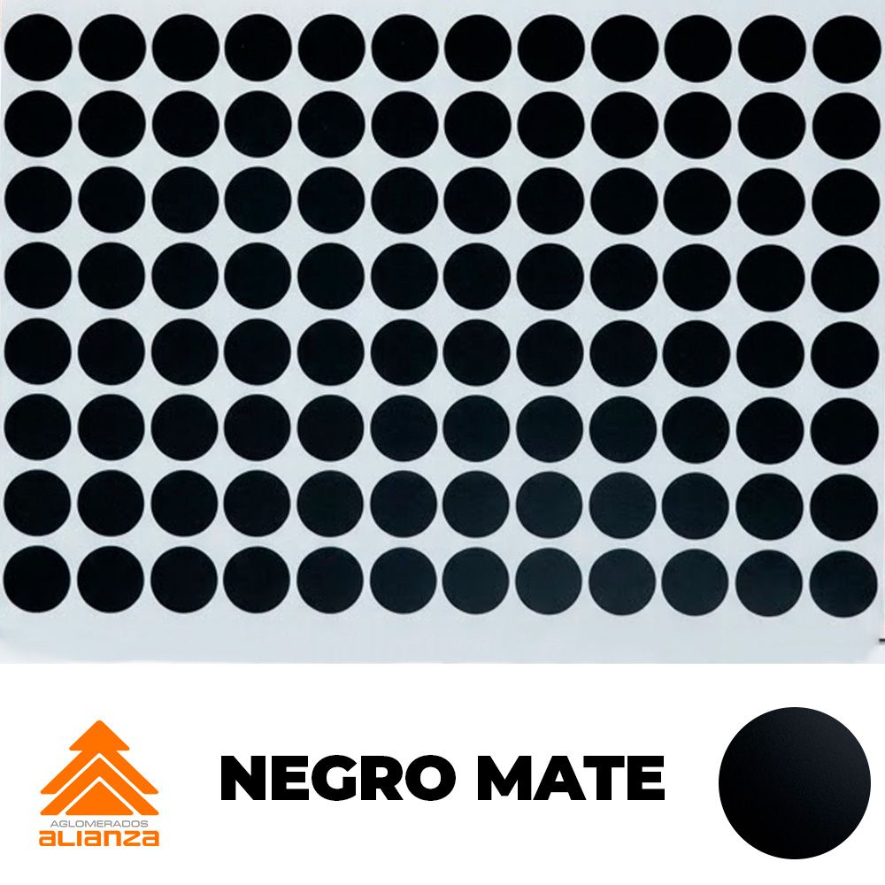 TAPATORNILLO CHAPIN NEGRO MATE (96)