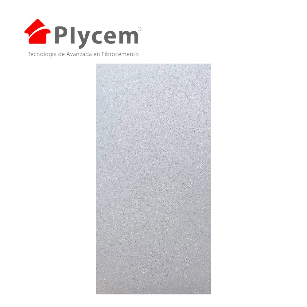 LOSETA PARA CIELO FALSO FIBROCEM. BLANCO GALAXY 5MM 4X2 PIE PLYCEM 1330721