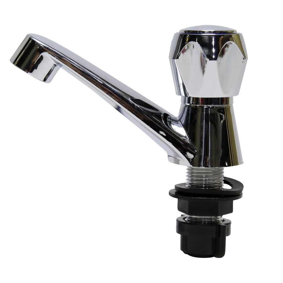 LLAVE PARA LAVABO SENCILLA ABS PERILLA B25-13