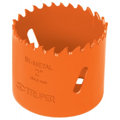 CORTACIRCULOS BIMETAL P/MANDRIL 7/16 PULG. 2 X 2 PULG. TRUPER 18097