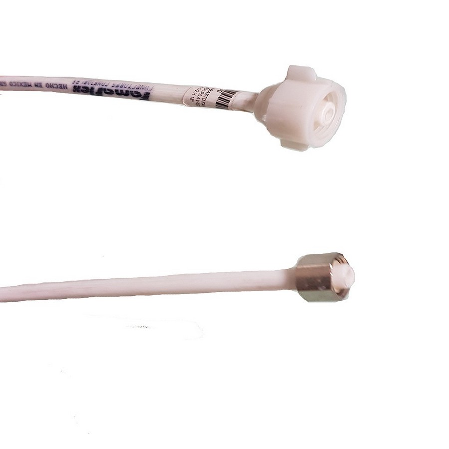 TUBO ABASTO FAMA POLIFLEX P/LAVABO 3/8 X 1/2 X 18 PULG (NC)