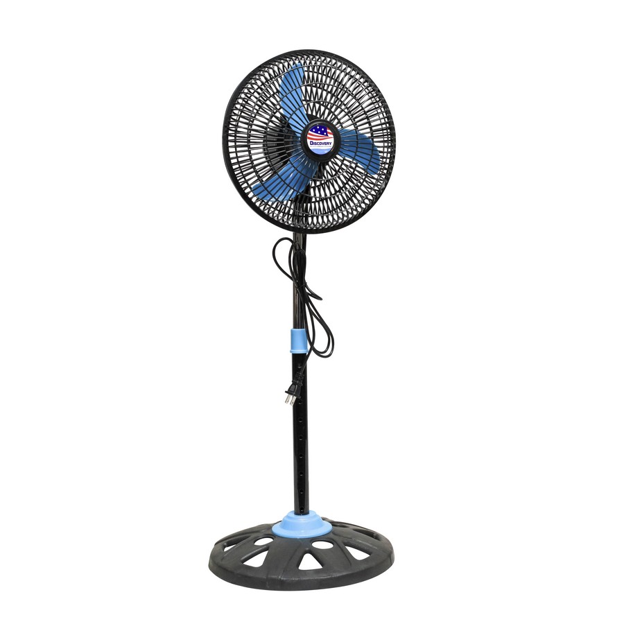 VENTILADOR PEDESTAL AZUL 10PULG DIEZ-PG-BLUE