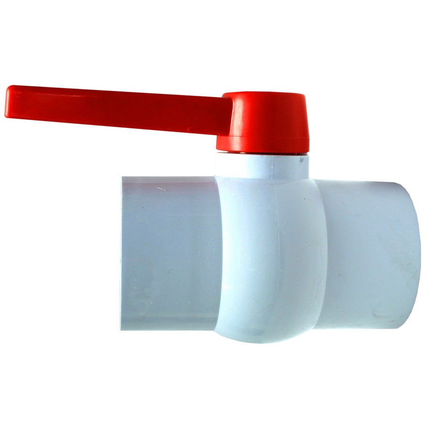 VALVULA PVC BOLA S/R 4 PULG -LIV