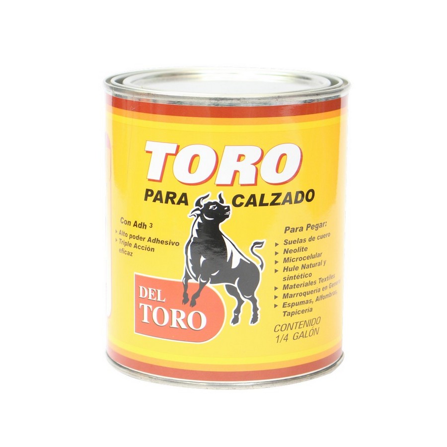 PEGAMENTO CONTACTO AMARILLO P/CALZADO 1/4 (946ML) TORO