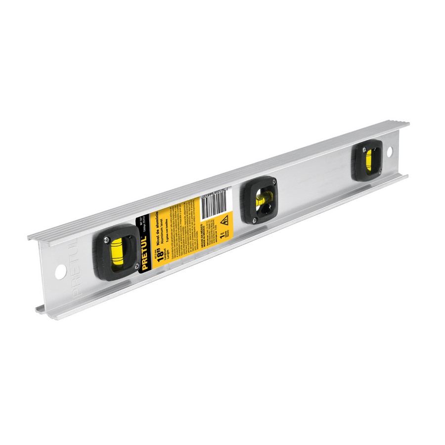 NIVEL DE ALUMINIO 18 PULG. TRUPER/PRETUL 22458