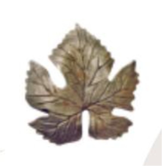 FORJADO HOJA UVA 12X12CMS Z-6158