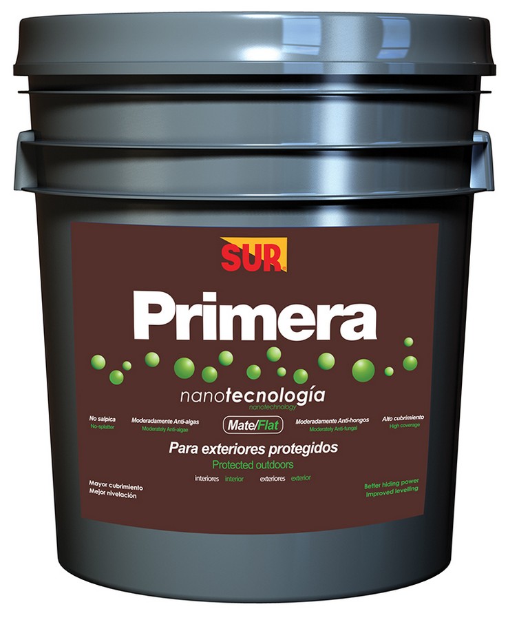 PINTURA SUR LATEX PRIMERA BLANCO CUBETA
