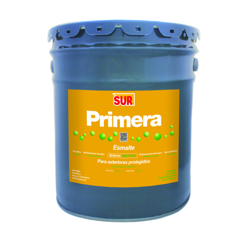 PINTURA SUR ESMALTE PRIMERA BLANCO CUBETA
