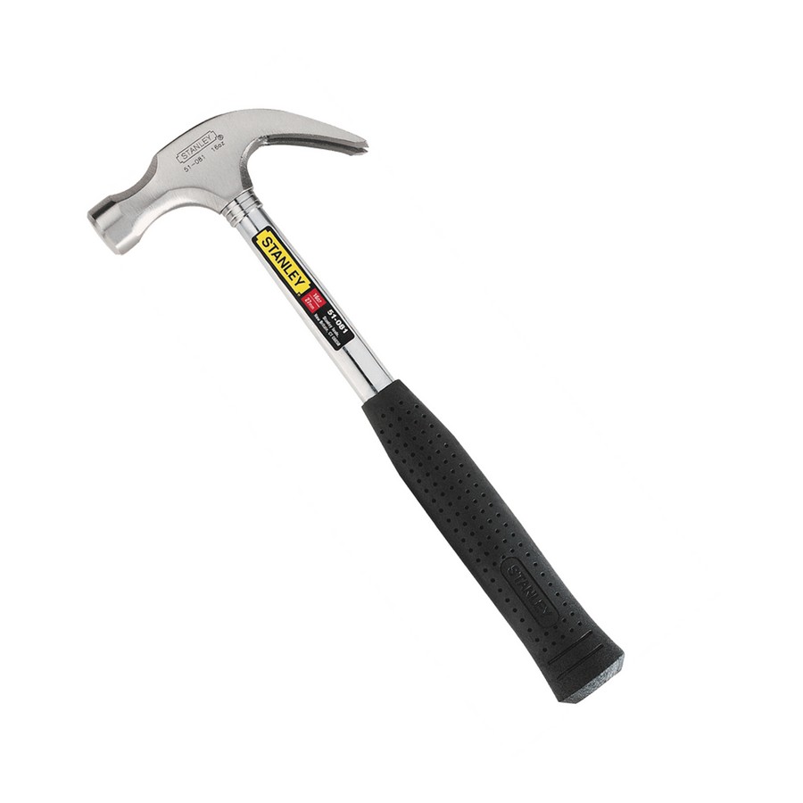 MARTILLO CARPINT. METALICO 16OZ. 27MM STANLEY 51-081