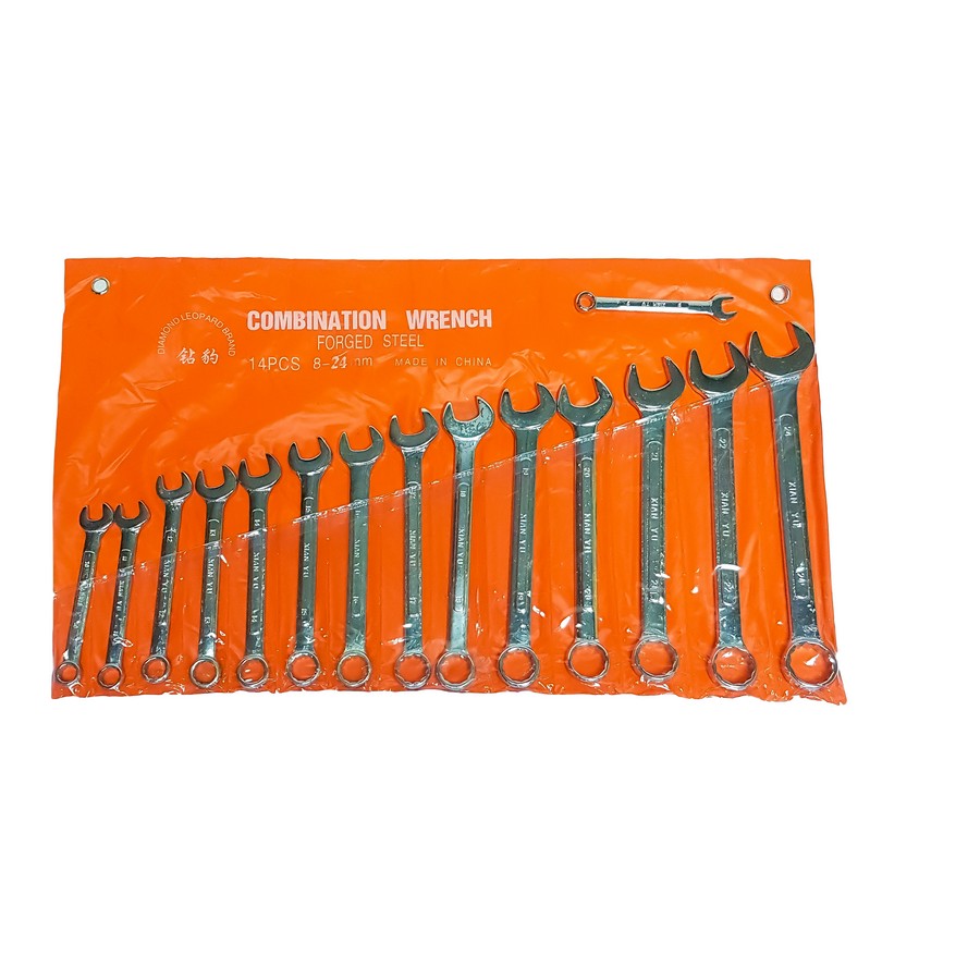 LLAVE COMBINADA 15 PZS 9 A 24 MM