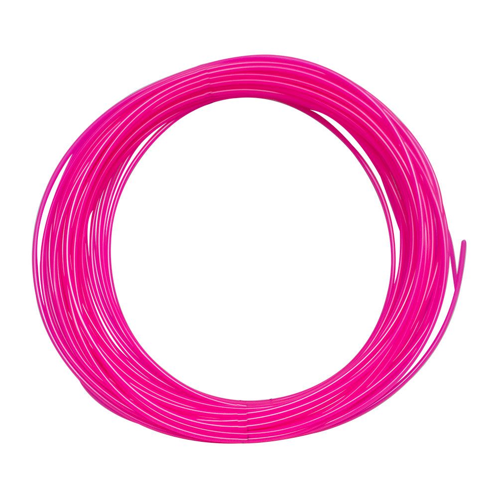 CORDEL HUECO P/GANCHO ROSADO FLUOR
