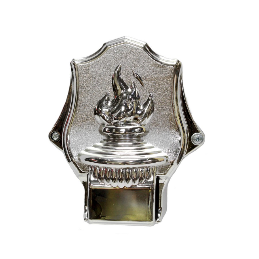 ATAUD LATERAL ANTORCHA PLATA RM238