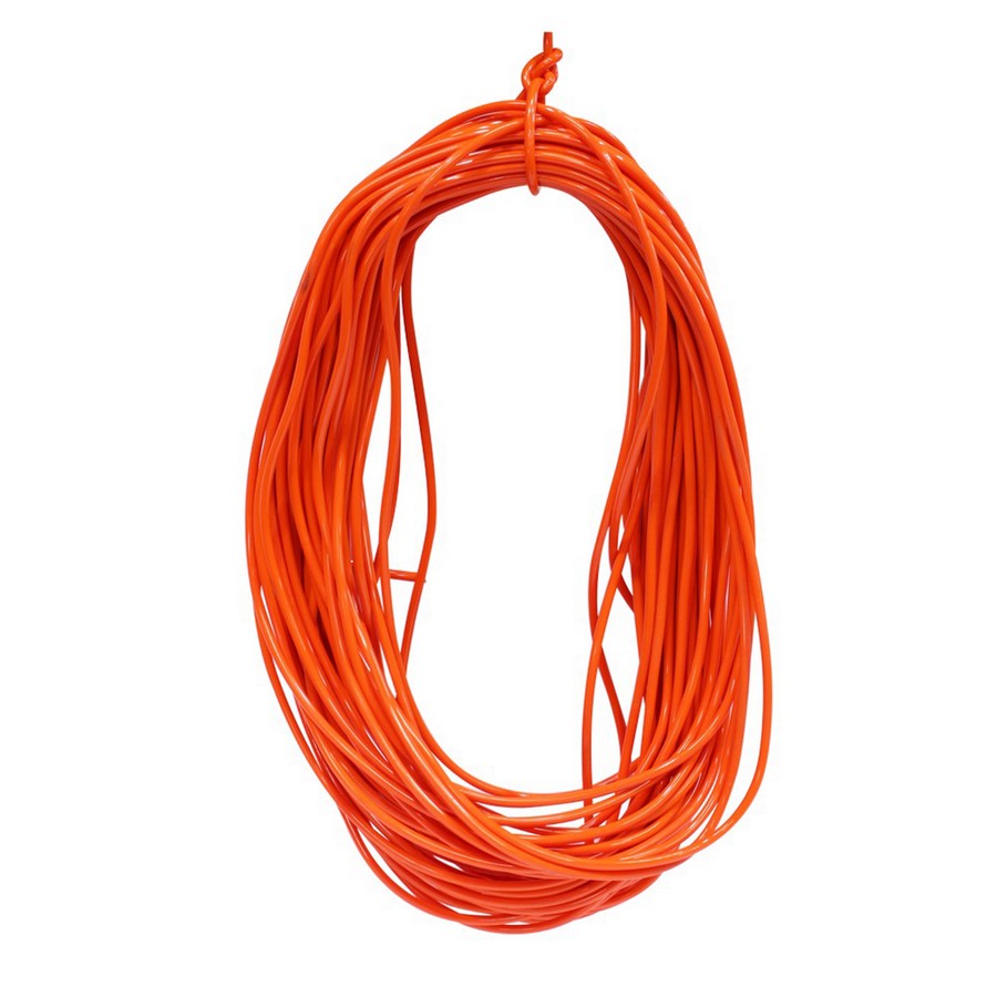 CORDEL PLAST. NARANJA FUERTE # 17