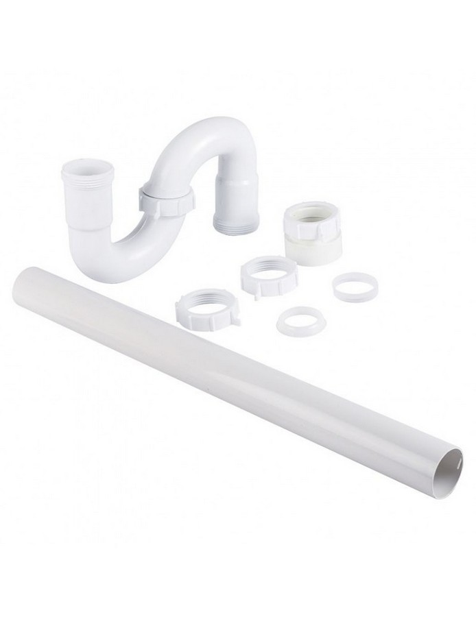 SIFON PVC AL PISO 1 1/2 C/ADAPT. B46-10-112