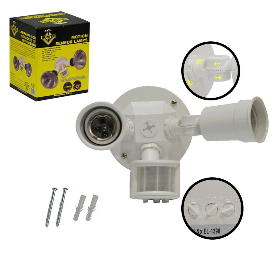 LAMPARA DE SEGURIDAD CON SENSOR EL-1398