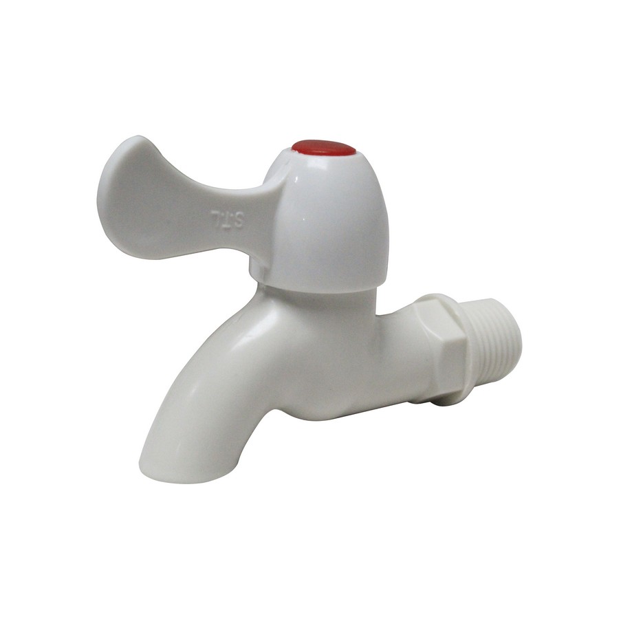 LLAVE CHORRO PVC S/R 1/2