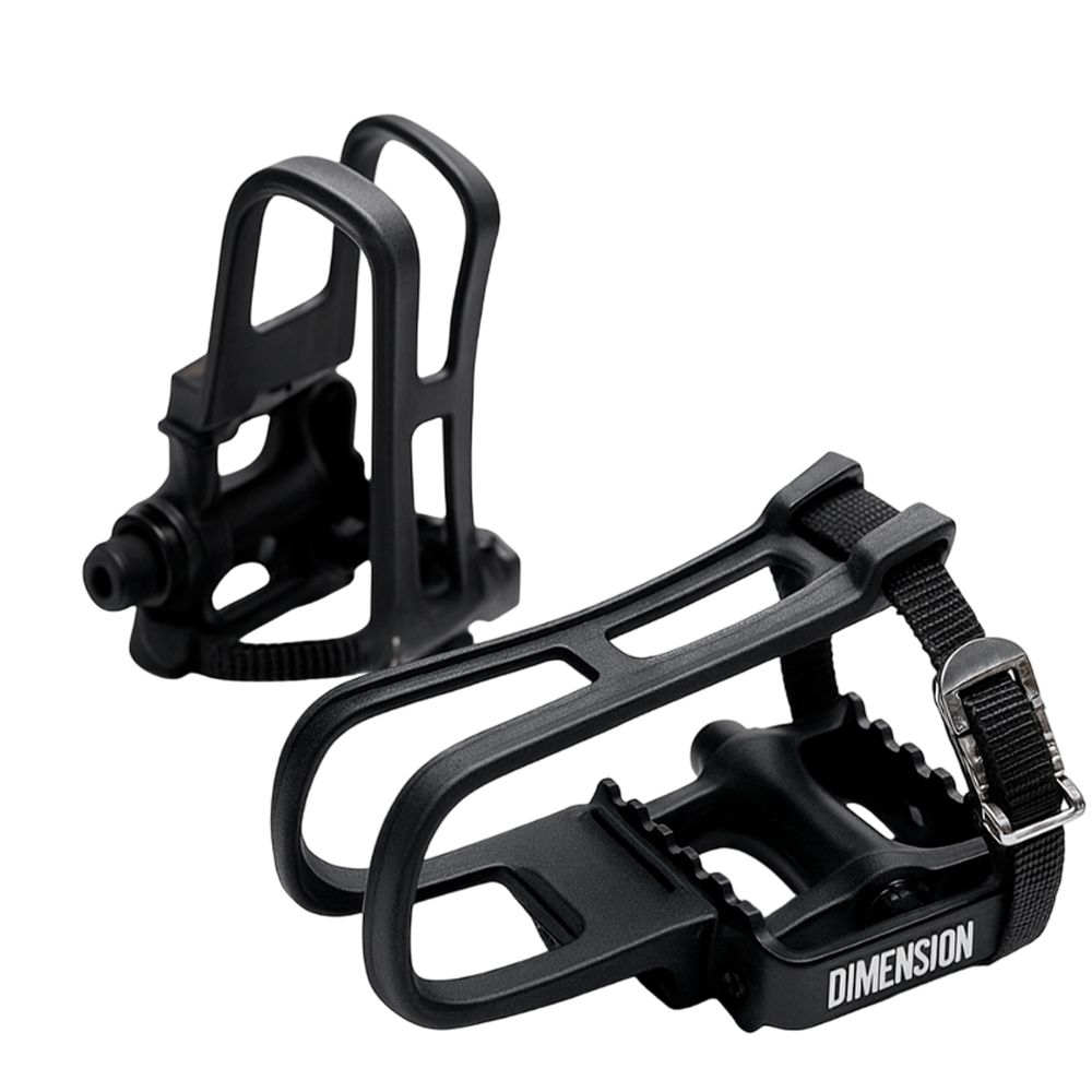 PEDALES C/CLEAPS ALUMINIO DIMENSION COMPE 9/16 PD1172