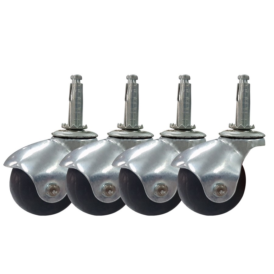 RODO P/MUEBLE B8B-2  CROMO (JGO 4) (NC)