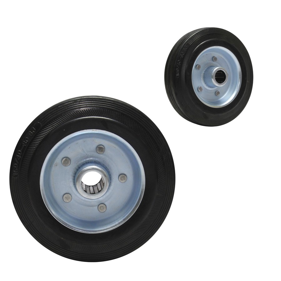 RUEDA HULE 160MM