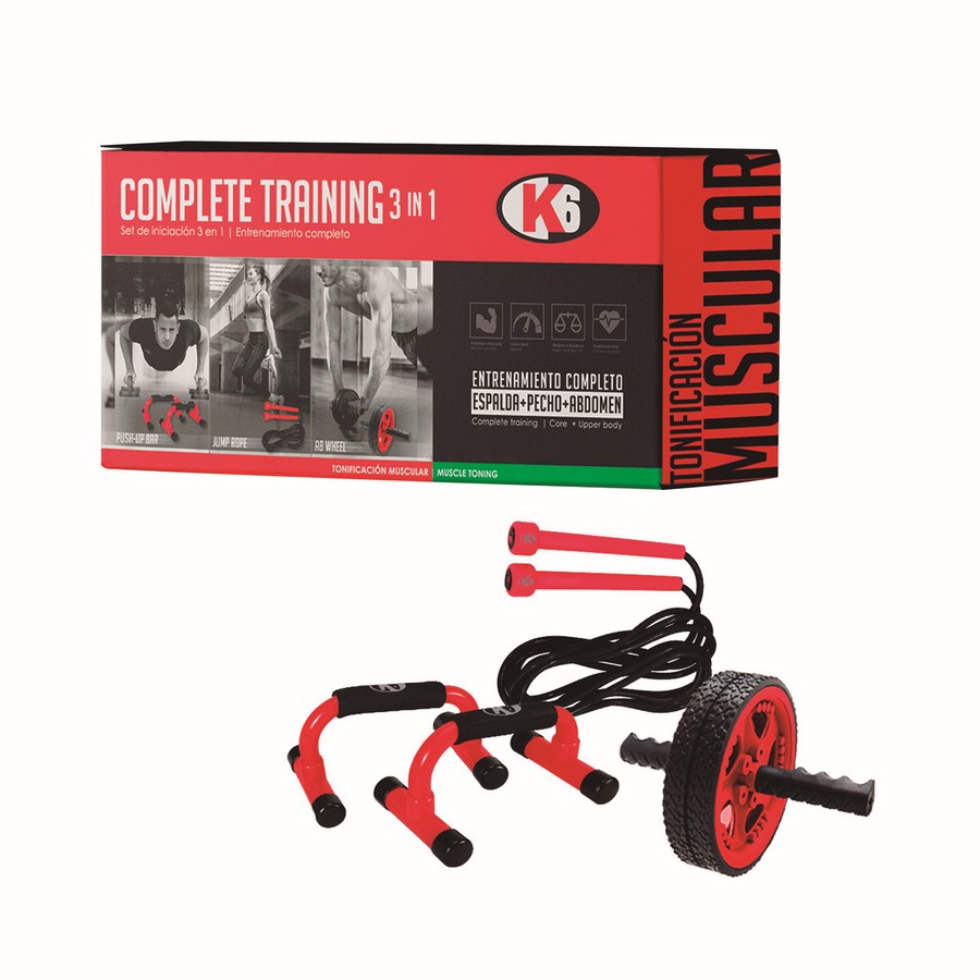 KIT ENTRENAMIENTO COMPLETO K6 3 EN 1 67170