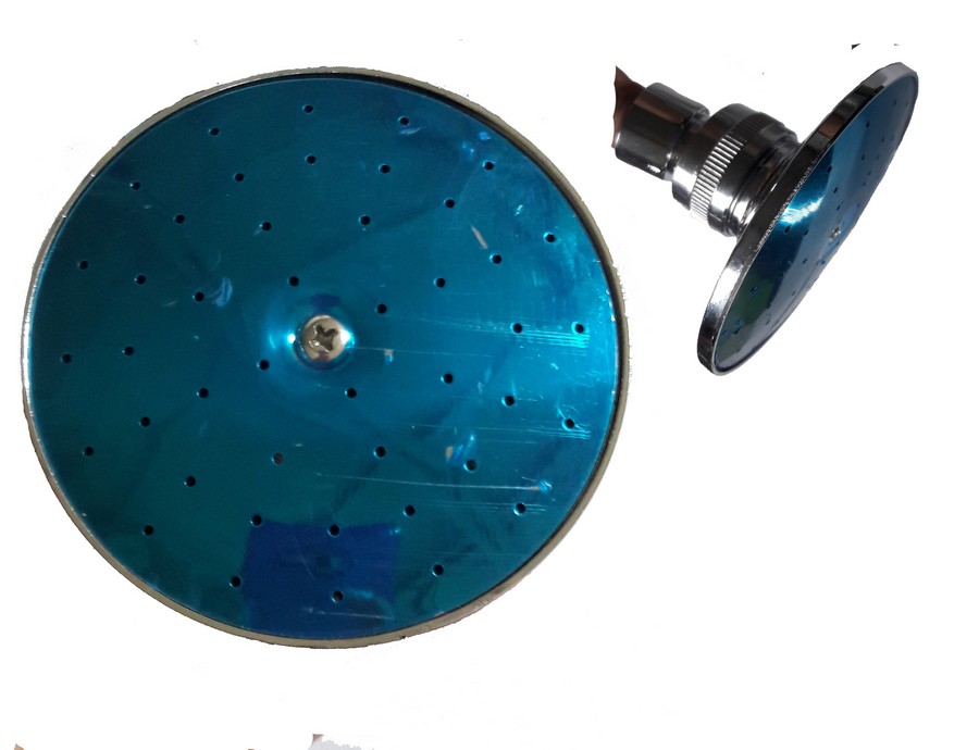 REGADERA METAL CON NIPLE P-10080