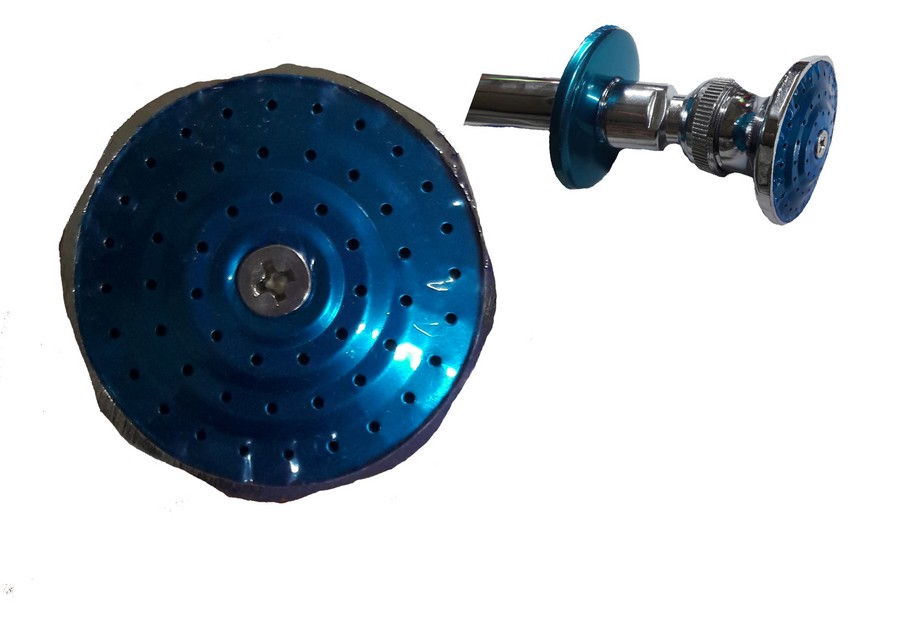 REGADERA METAL CON NIPLE P-10081