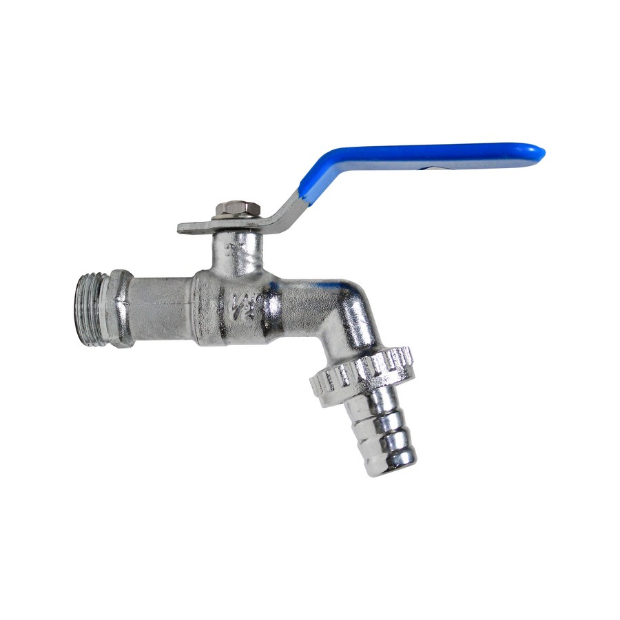 LLAVE CHORRO BOLA CON ROSCA 1/2 ITAPARA GENEBRE