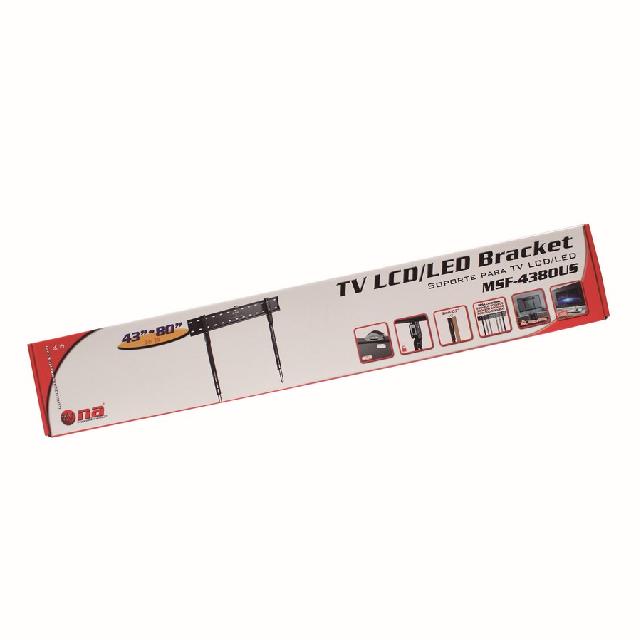 SOPORTE PARA TV 43 PULG - 80 PULG (PLASMA-PLANA) MSE-4380US