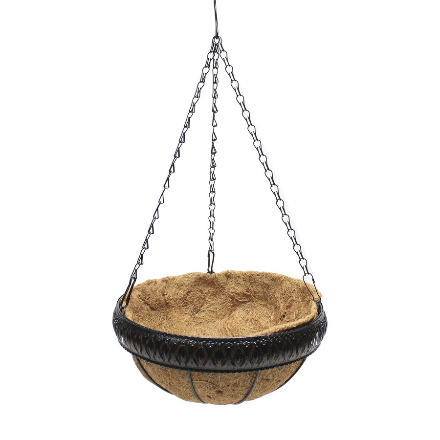 MACETERO METAL COLGANTE DE ESTOPA 10PULG. 82487