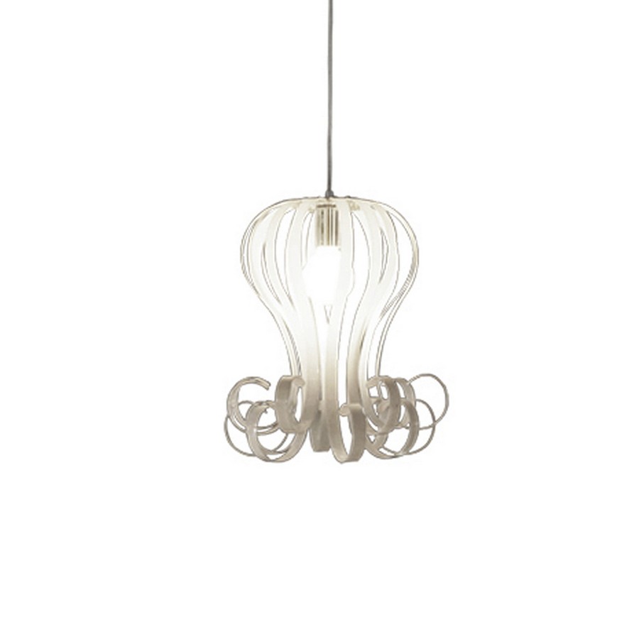 LAMPARA COLGAR VINTAGE BLANCO 61X57CMS 120V 26004A-WH
