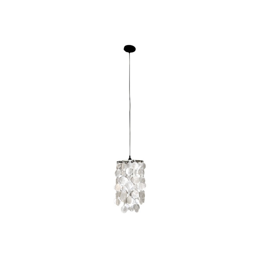 LAMPAAR COLGAR HOJUELAS BLANCA E14 25039A-WH