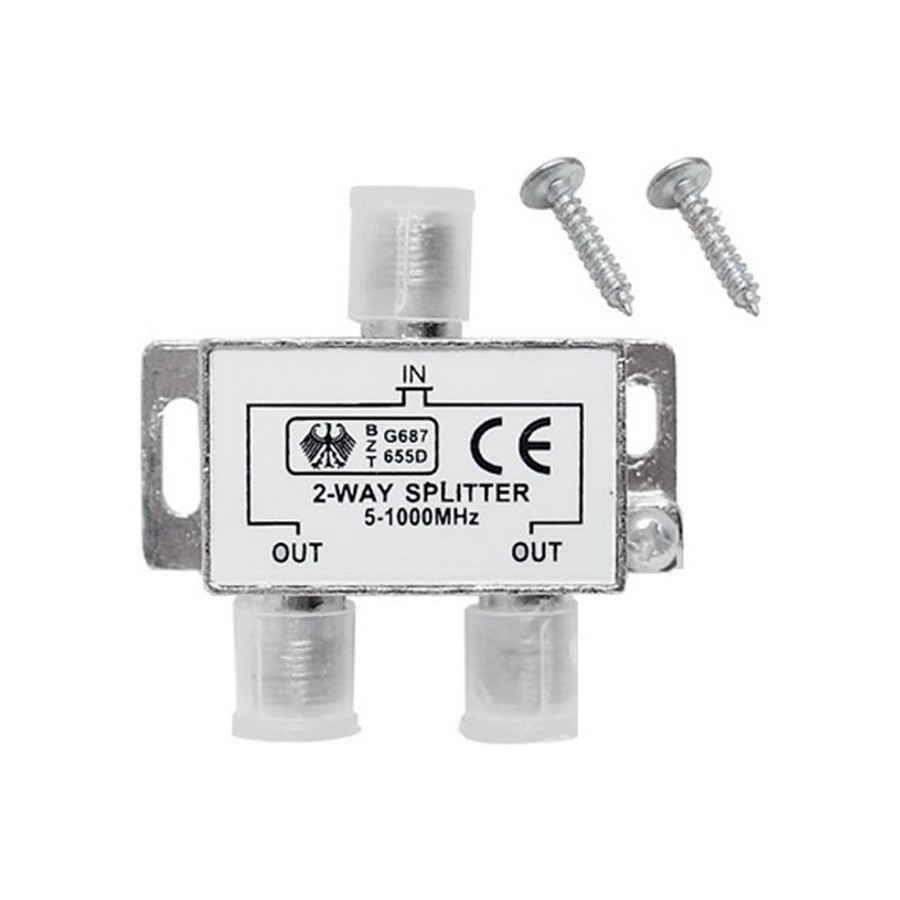 SPLITTER DE 2 VIAS INTEMPERIE UHF-VHF-FM 5-1000MHZ IML AC-2A