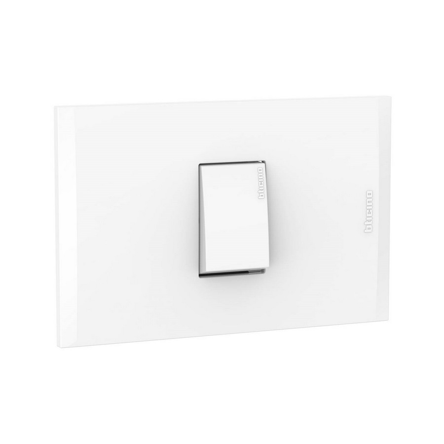 SWITCH SENCILLO CAMBIO INTEGRADO 3V. MARFIL NOBILE AF2101EM