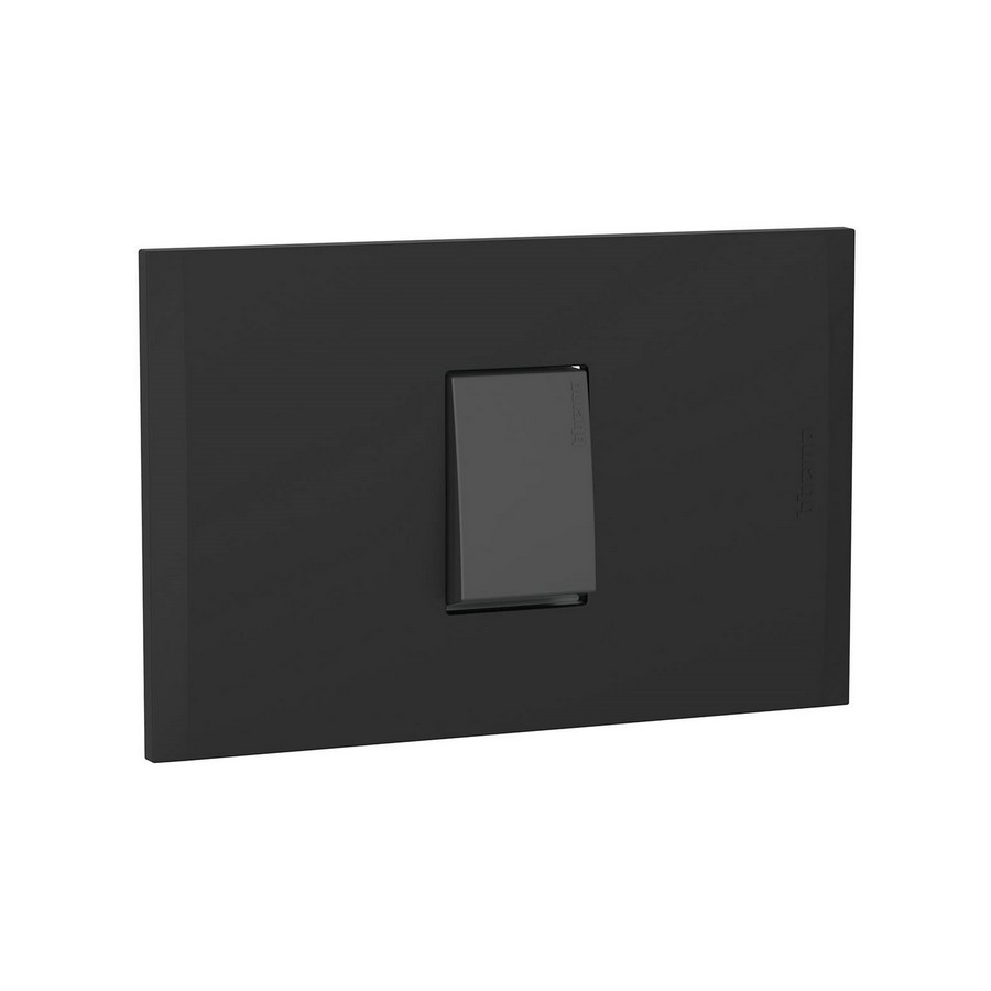 BOTON TIMBRE INTEGRADO NEGRO NOBILE BTICINO AF2102EANG