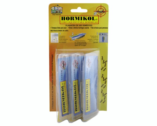 VENENO PARA HORMIGAS 3PZAS. 30ML HORMIKOL
