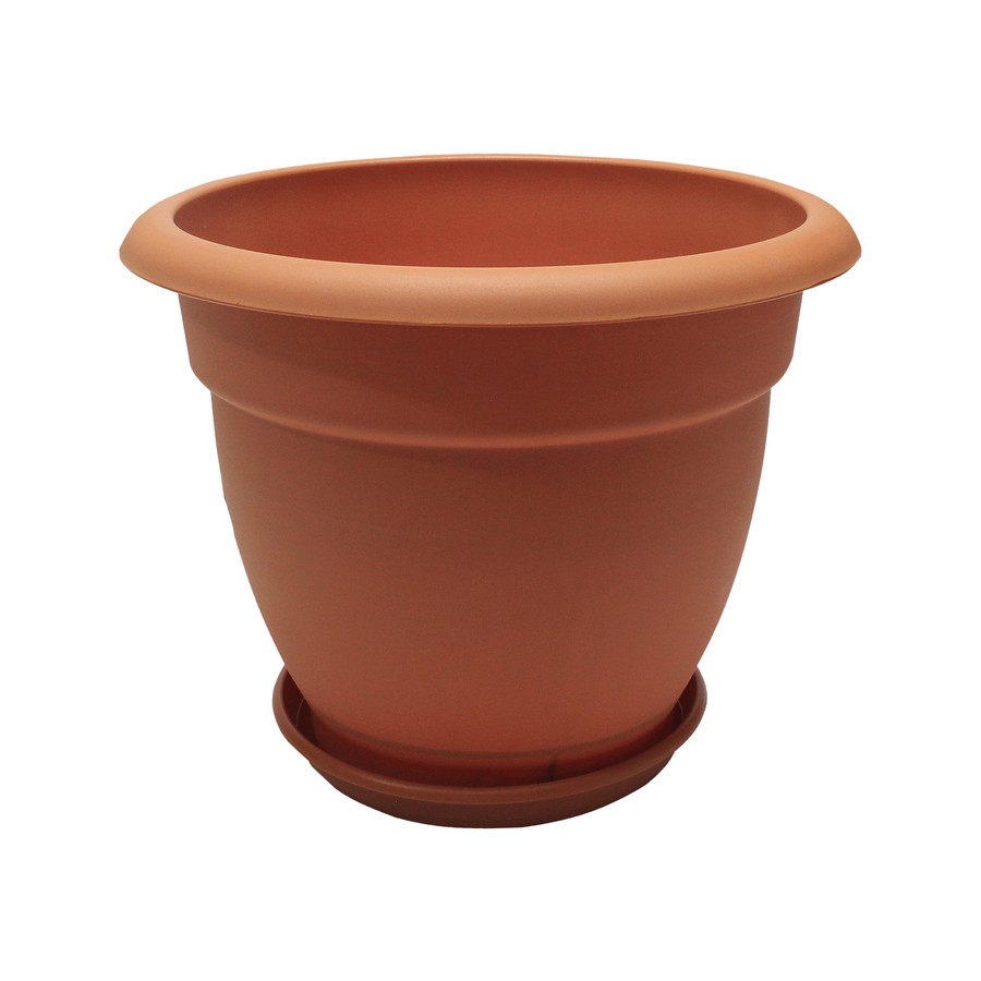 MACETERO PLASTICO CON BASE 62X44 CMS DHALIA-25